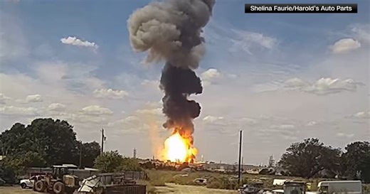 Firefly Aerospace rocket explodes on test stand