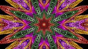 Download Kaleidoscope animation, Mandala art movie for free