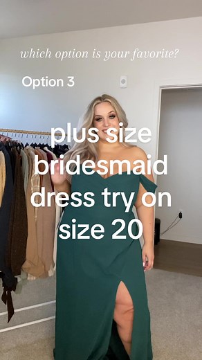 Plus Size Bridesmaid Dress Try-On: Size 20 Azazie Review
