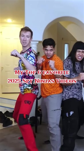 My Top 6 Favorite Spy Ninjas Videos in 2025 #fyp #spyninjas #capcut | ninja