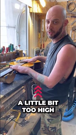 Lower Action for Improved Guitar Intonation