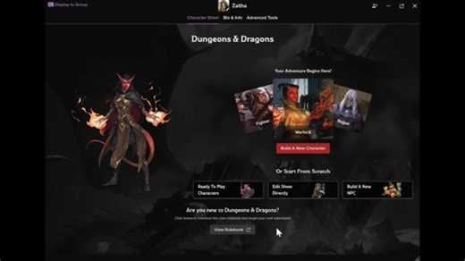 A level 3 cleric in less than a minute?! Try the new Character Builder for our D&D character sheet, now live! Available in both the VTT and Roll20 Characters. It's your turn to roll: https://hubs.li/Q02JjNHm0 | Roll20