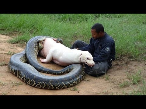 Mysterious Creature and Giant Python | Strange Encounter