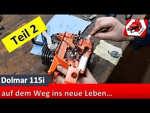 Katastrophensäge Dolmar 115i - Zusammenbau Teil 2