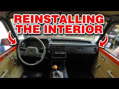 Putting The Interior Back Together | Mazda B2000