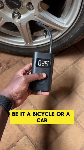 Portable Air Compressor: Fill & Measure Tire Pressure | #TechishKenya