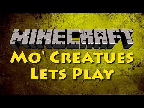 Minecraft: MO Creatures Lets Play | TAMING A ZEBRA | Ep. 25