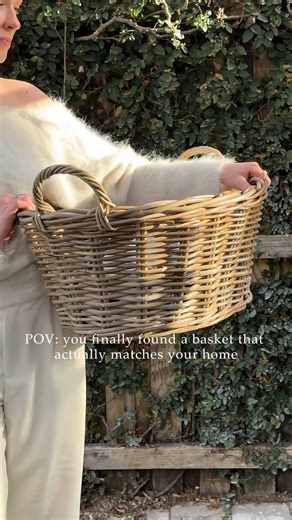 21 reactions | It's easy to see why the Cooper Washing Basket is a favourite ... beautifully woven, perfectly sized and so versatile. Complete your laundry makeover with a gorgeous rattan basket from our hamper collection. #rattanbasket #laundrybasket | French Knot | Facebook