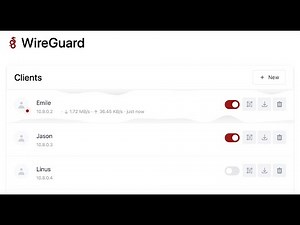 [1040]Instructions for installation of Wireguard, an open source project, with a simple process.