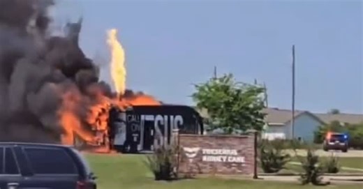 Firefighter Proving Grounds on Instagram: "CNG Bus Explosion Rocks Shreveport: Driver Hailed as Hero A city transit SporTran bus erupted into flames after one of its compressed natural gas (CNG) tanks ruptured, causing a violent explosion. Fire crews arrived to find the bus already burning with flames shooting from the CNG tank’s relief valve. Despite quickly setting up a safety perimeter, the fuel tank failed, fully engulfing the bus and triggering secondary damage to nearby buildings, vehicles