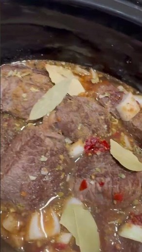 The ULTIMATE Slow Cooker Beef Barbacoa & Mexican Rice! 🥩🇲🇽 | That gluten freedude