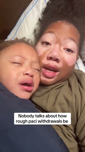 Day 1 of no paci & she’s been crying nonstop what can we do? #pacifierweaning #motherhoodunfiltered