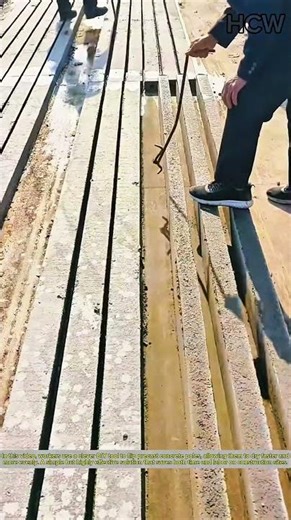 DIY Tool Flips Precast Concrete Poles for Faster Drying.