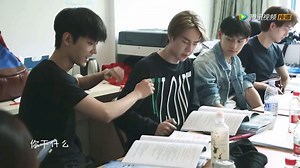 150K views · 10K reactions | it’s been 6 years since the cql cast met up for the script reading. have this cute clip of xiao zhan and wang yibo because I miss them a lot | The Untamed Duo | Facebook