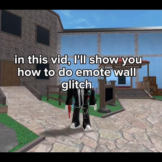 How To Go Though A Wall Using Emote Glitch! [MM2] | #mm2 #tutorial #shorts #help #glitch