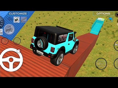 Drive Mahindra Thar ✨ And Park The Truck 🎮In Indian vesicle simulator