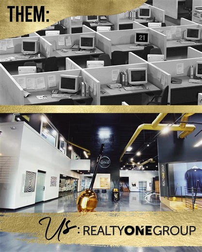 209 reactions · 38 shares | Don’t get stuck in the past… We’re redefining the workplace with our modern and UNconventional office spaces. Experience the Realty ONE Group way of working that inspires creativity, collaboration, and success.  - #WakingUpToWin #UNbrokerage #RealEstate #Realtor #Brokerage #Realtors #COOLture #RealtyONEGroup #MyWowNow #ONECOOLTURE #WakeUpToWin #RealEstateLife #RealtorLife | Realty ONE Group | Facebook