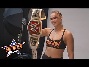 Behind the scenes of Ronda Rousey's Raw Women's Title photo shoot: Exclusive, Aug. 19, 2018
