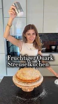 Quark Crumb Cake