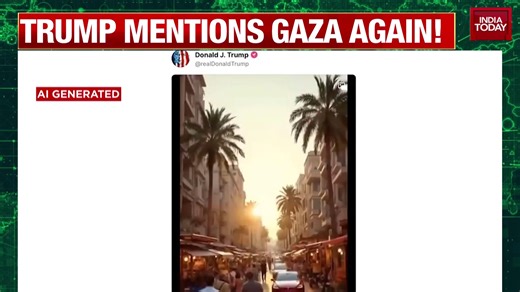 US President Donald Trump pitches #Gaza 'Riviera' idea again #WorldToday | #GeetaMohan | India Today