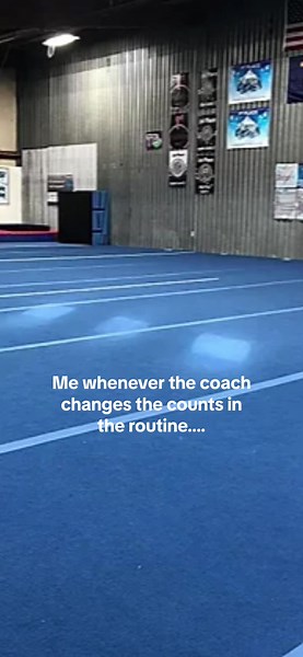 Cheerleading Routine Confusion | Senior Elite Panthers Meme