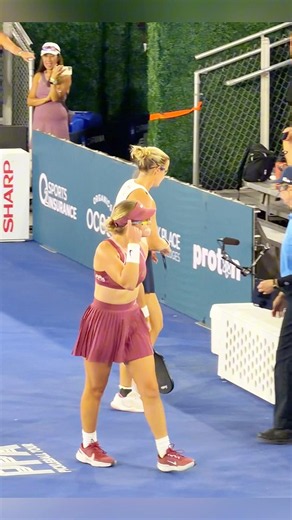 Game point lob serve winner. 🫡