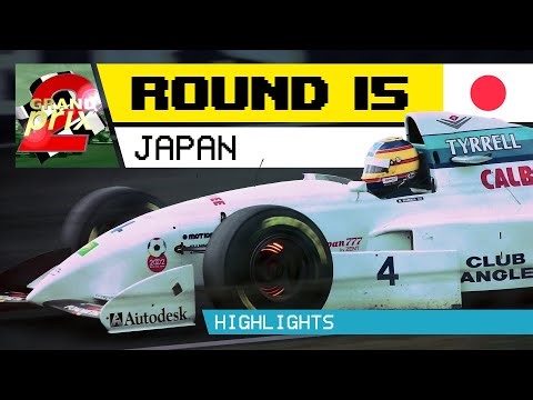 1994 Japanese Grand Prix | Mark Blundell | x86GP2 (HIGHLIGHTS)