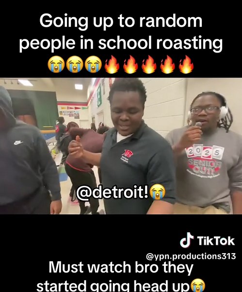 Roasting Random Students at School in Detroit