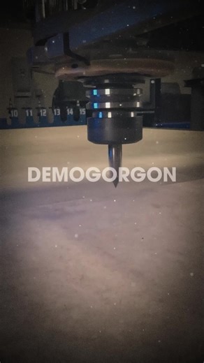 One of our first-time machine users created this Demogorgon head in under 10 minutes.