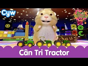 🐹 Cân Tri Tractor Annibendod 🚜 | Bochau the cute Hamster sings about tractors in Welsh!