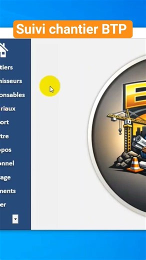 application de suivi chantier BTP