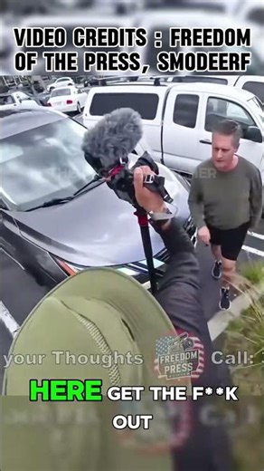 Classic INSTANT KARMA Moment #firstamendmentaudit #karen