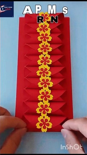 Paper Design Cutting 🗞️ | Trending Craft Video 2025 !#shorts#usa