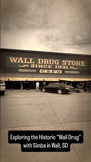 Exploring Wall Drug - South Dakota’s Most Famous Roadside Attraction 🐾🛍️ Life on Paws and Wheels