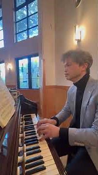 (リードオルガン) J. S. バッハ, “平均律クラヴィーア曲集Vol. 2”, No. 1 フーガ, ハ長調, BWV870