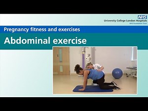 Pregnancy fitness and exercises | Abdominal exercise