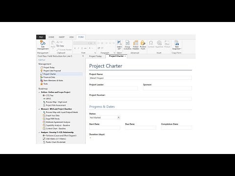 Working with Projects in Minitab Engage