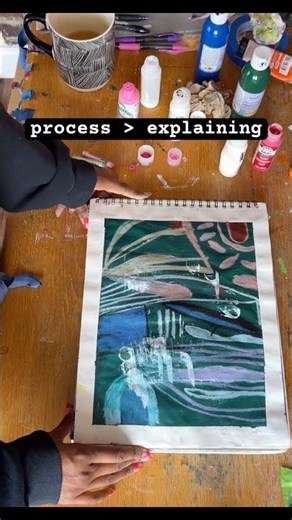 What’s easier? Explaining or Showing Your Creative Process?!