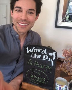 12K views · 1.5K reactions | Word of the Day: Lethargy 辰 | Tom Read Wilson | Facebook