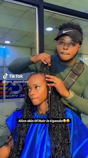 Unique Hair Trends from Uganda: Alien Skin Inspo