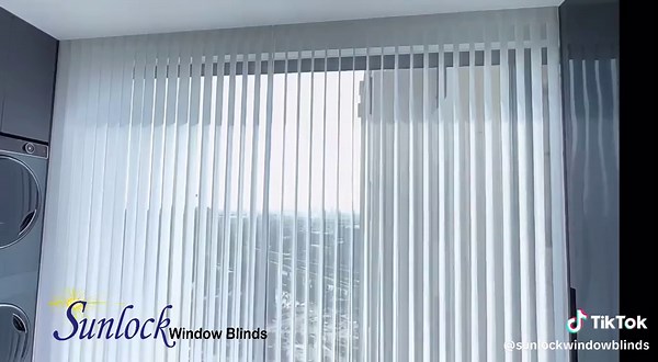 Transform your space with sheer vertical blinds! 🌞✨ Combining elegance and functionality, they offer perfect light control and privacy while adding a modern touch to any room. Easy to install and maintain. Swipe up to see how they can elevate your home! #sheerverticalblinds #sunlock #NewCollection