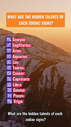 Hidden Talents of Zodiac Signs: Discover Yours!