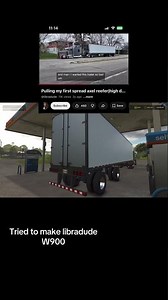 Tried to make ‪@libradude‬ custom w900 in fs25 #farmingsimulator25 #w900 #showtruck