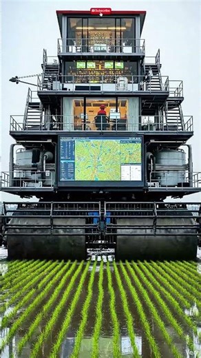 Watch the autonomous mega-plow map the landscape