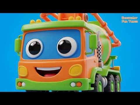 Let’s Build Together! | Construction Trucks Cartoon for Kids