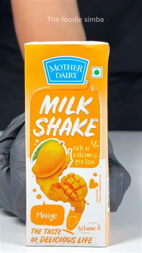 Mango milkshake drink💛#shorts