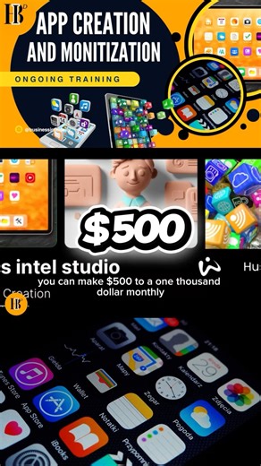 You Can Make $500–$1000 Monthly Creating Mobile Apps (Step-by-Step Guide) #shortvideo #shorts #short