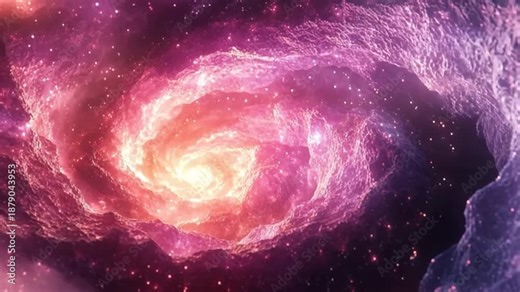 Celestial Canvas: A mesmerizing panorama of a spiral galaxy, ablaze with radiant hues of cosmic dust and stellar formations, evokes a sense of boundless wonder and exploration.