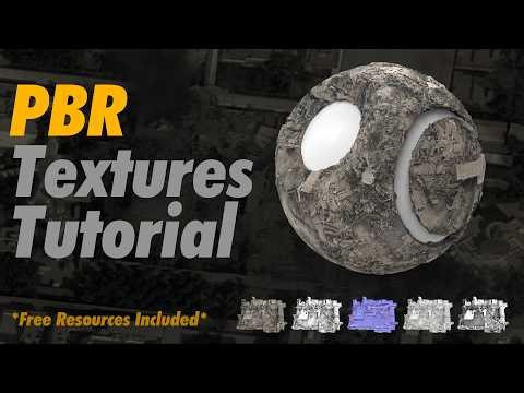PBR Texturing for Beginners (Free Resources Included)