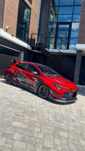 GR Corolla gets custom livery! 🔥 #grcorolla #3cylinder #livery